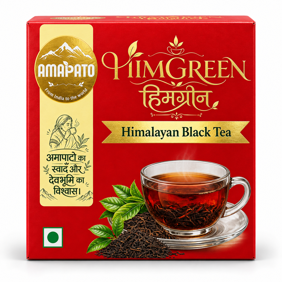 HIMGREEN Himalayan Black Tea – Premium Darjeeling Second Flush Muscatel Black Tea